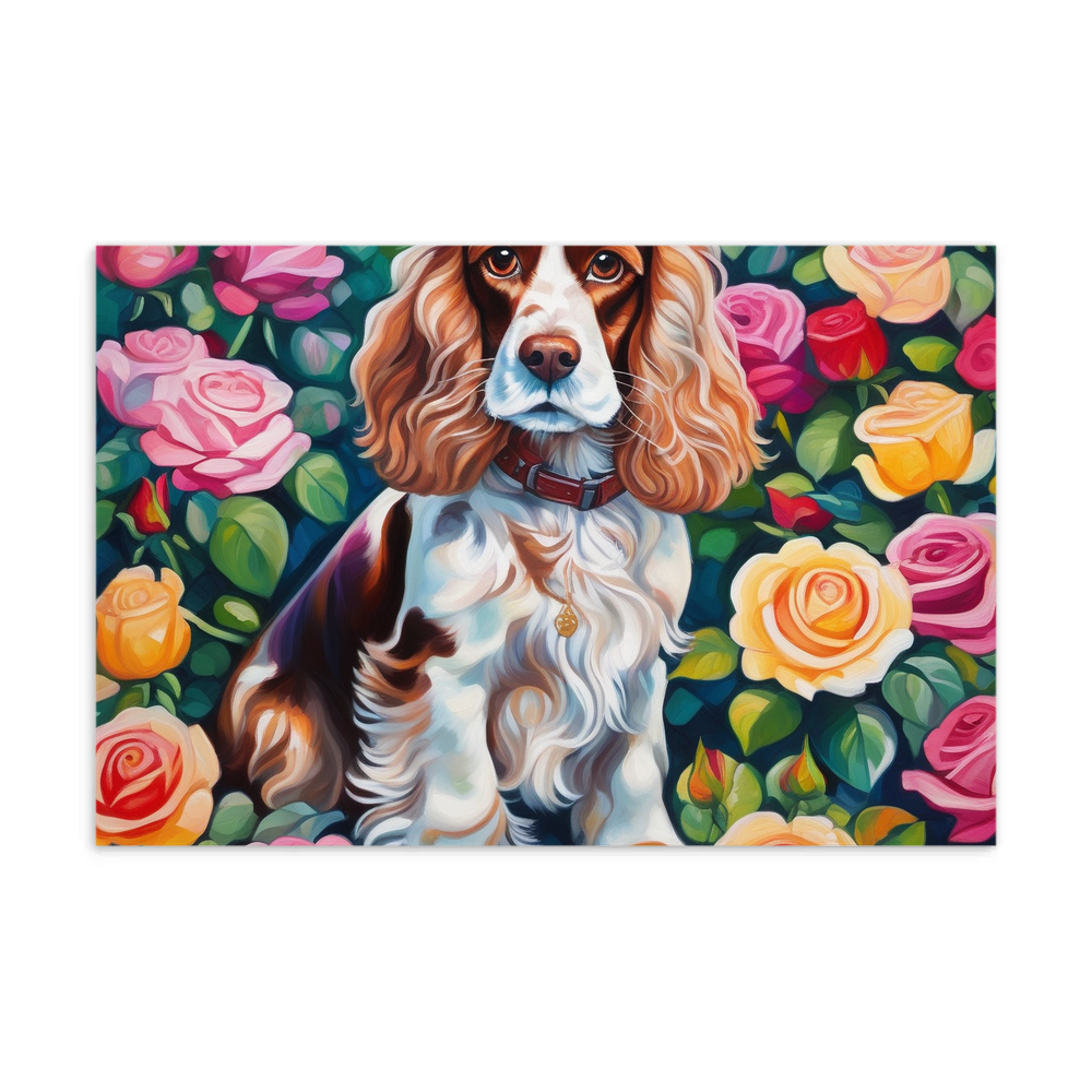 PugMug Custom Cocker Spaniel Postcard