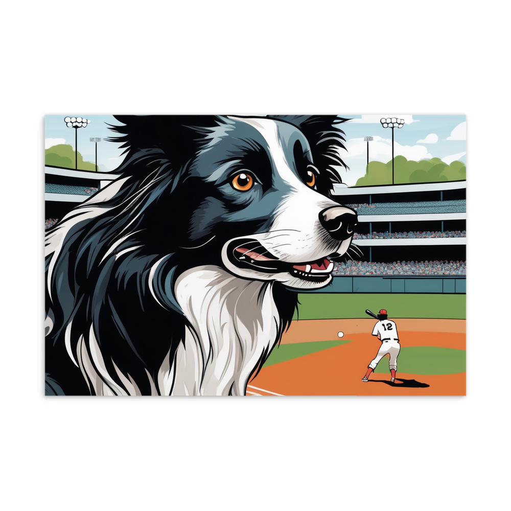 PugMug Custom Border Collie Postcard