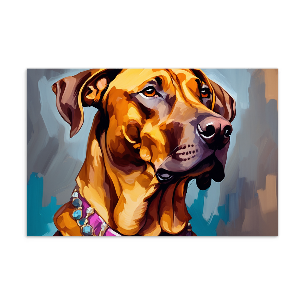 PugMug Custom Rhodesian Ridgeback Postcard