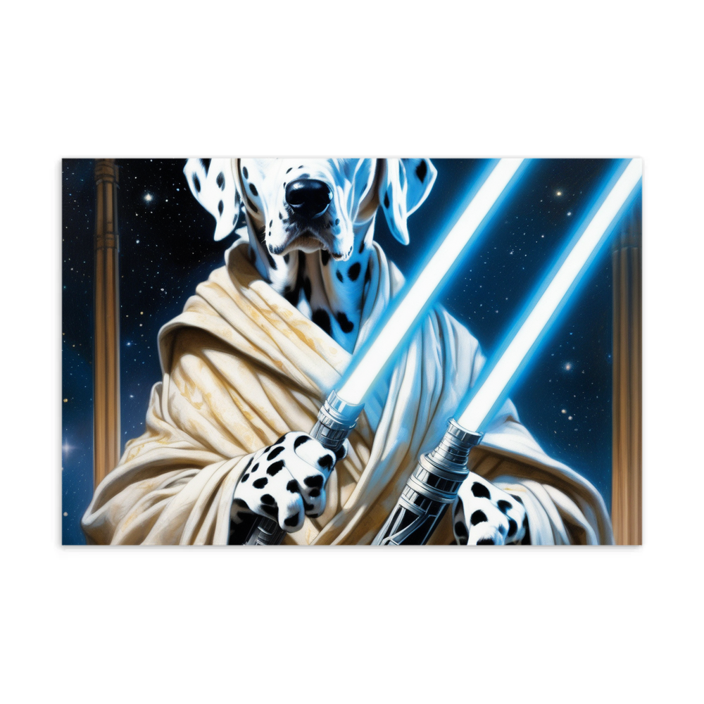 PugMug Custom Dalmatian Postcard