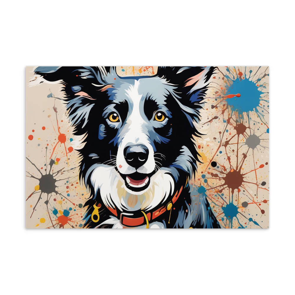 PugMug Custom Border Collie Postcard