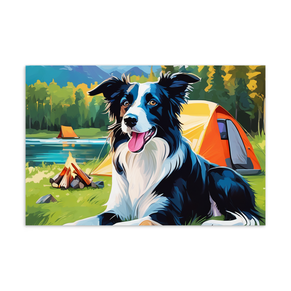 PugMug Custom Border Collie Postcard