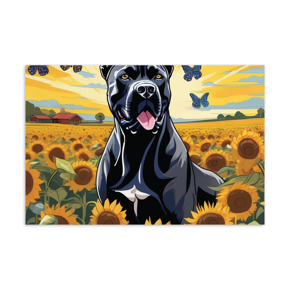 PugMug Custom Cane Corso Postcard