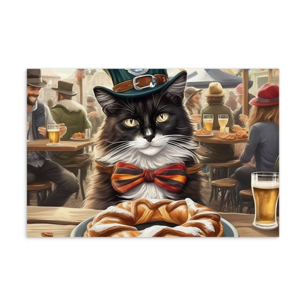 PugMug Custom Peerie Postcard