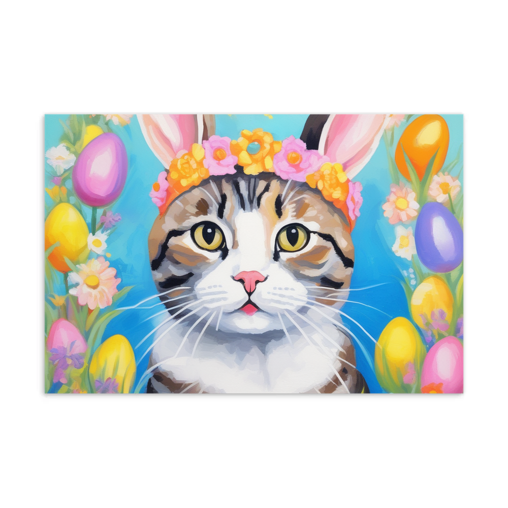 PugMug Custom Tabby Scottish Fold Cat Postcard