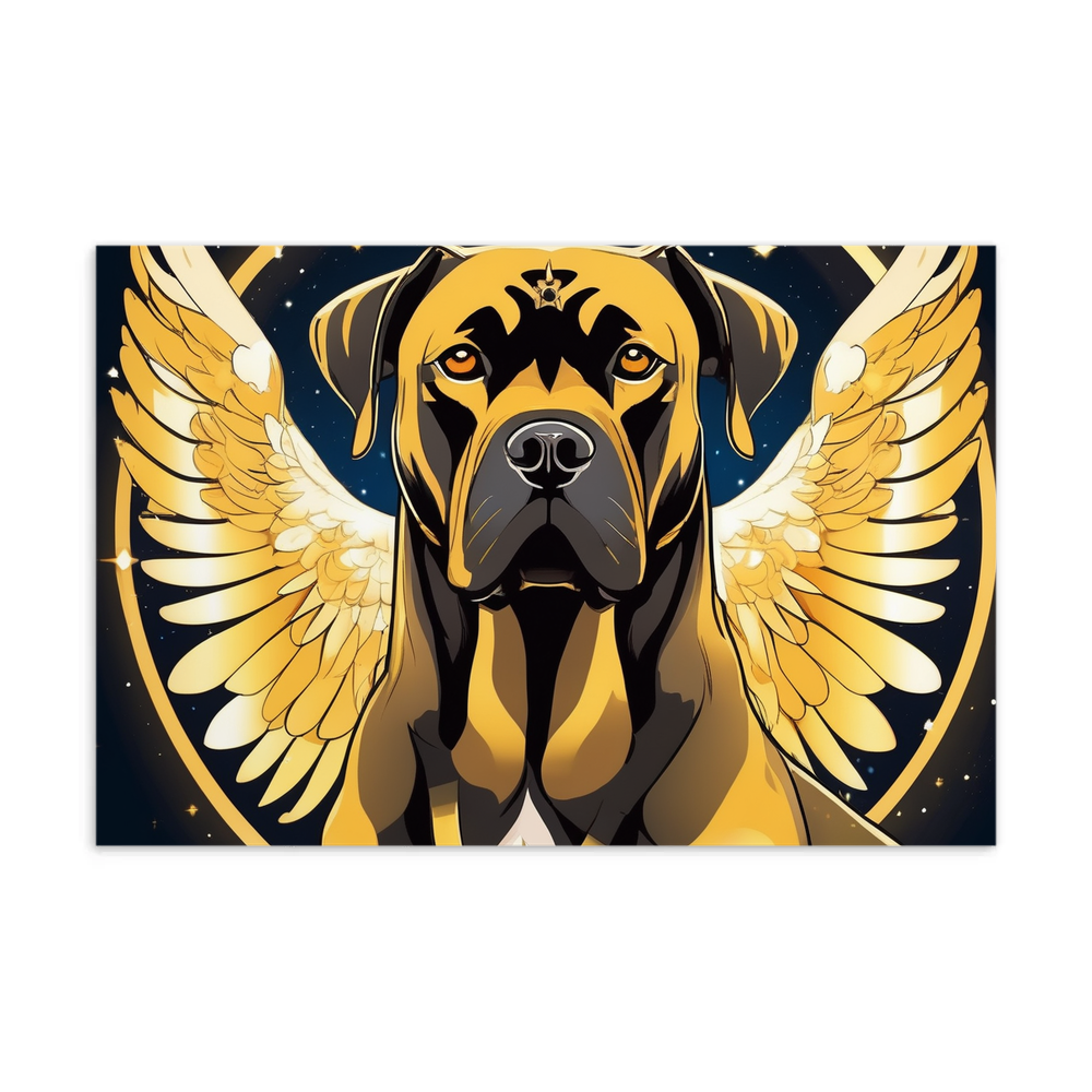 PugMug Custom Cane Corso Postcard