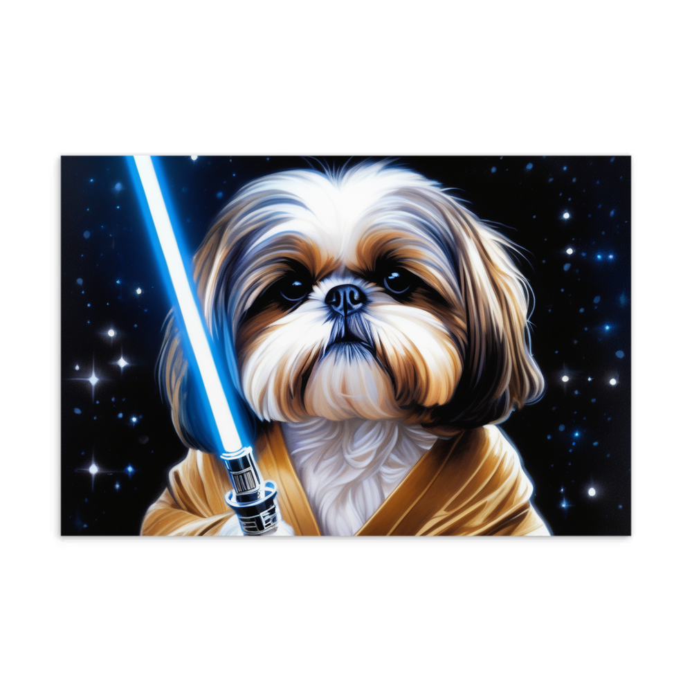 PugMug Custom Shih Tzu Postcard