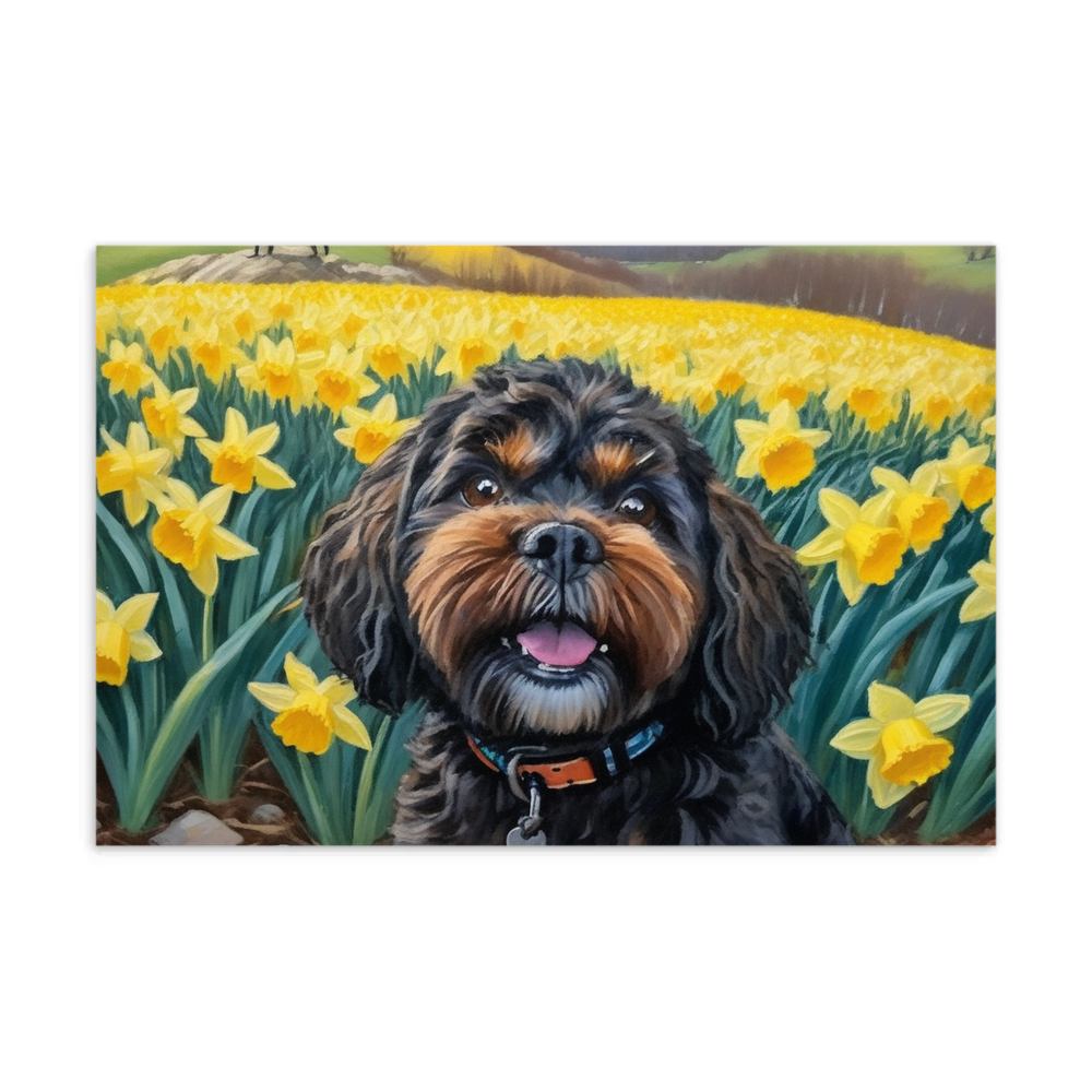 PugMug Custom Lily Postcard