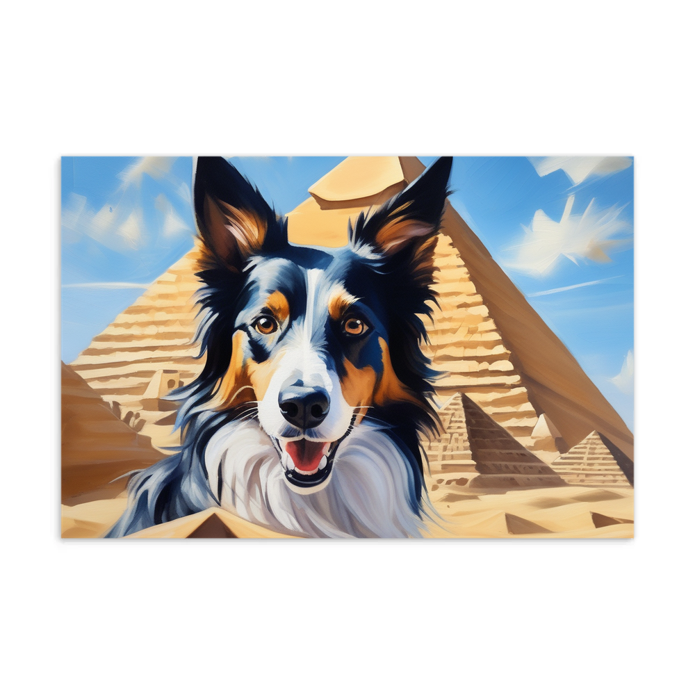 PugMug Custom Border Collie Postcard
