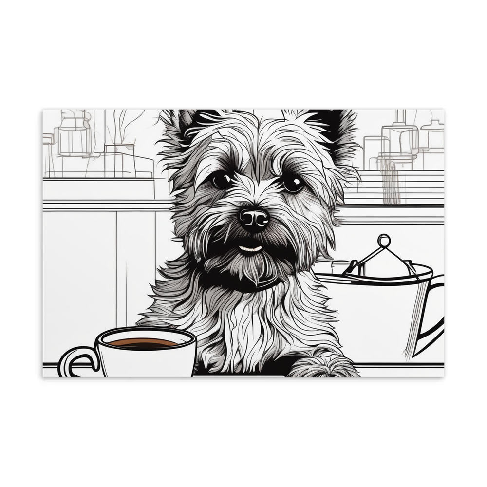 PugMug Custom Cairn Terrier Postcard