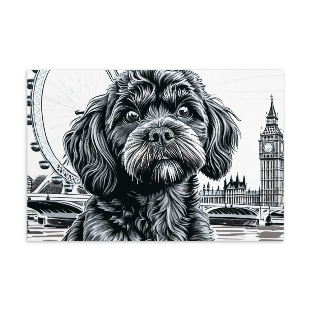 PugMug Custom Lily Postcard