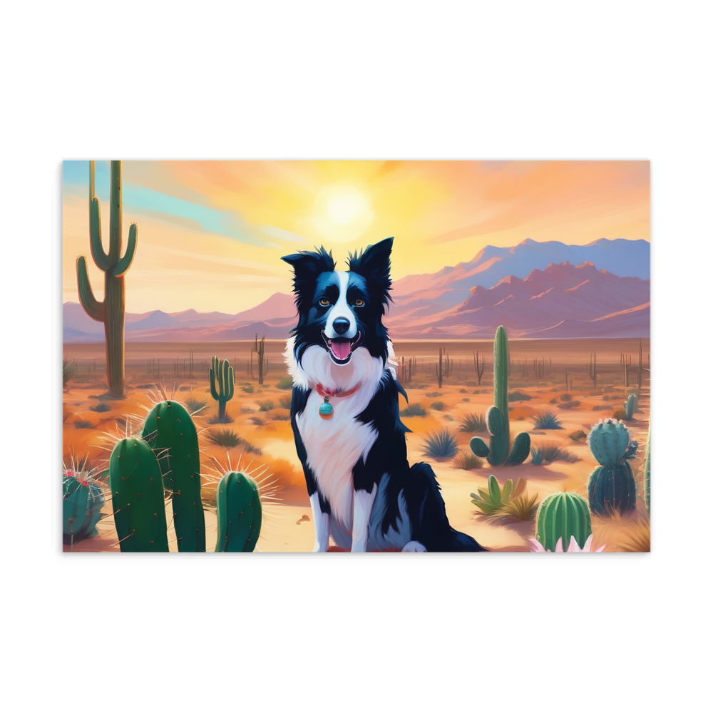 PugMug Custom Border Collie Postcard