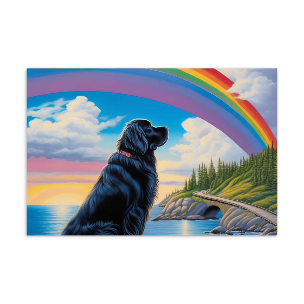 PugMug Custom Newfoundland Postcard