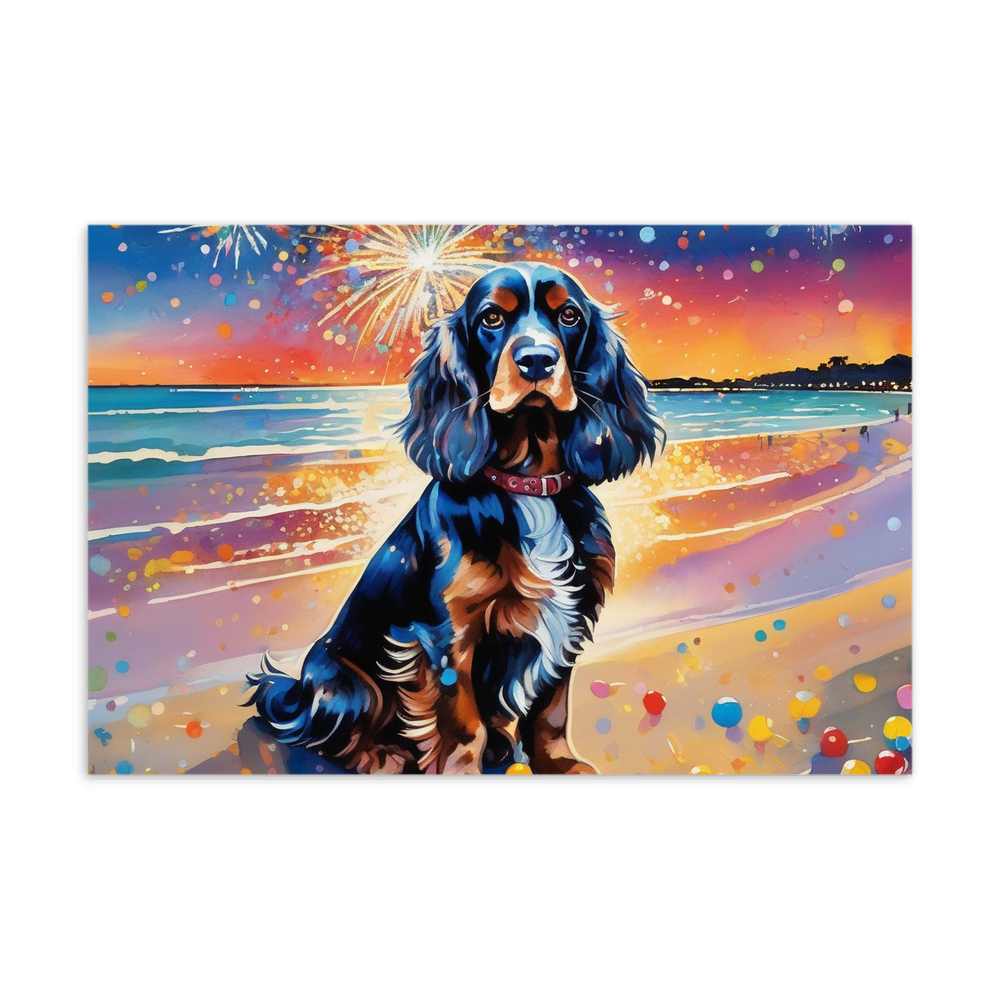 PugMug Custom English Cocker Spaniel Postcard