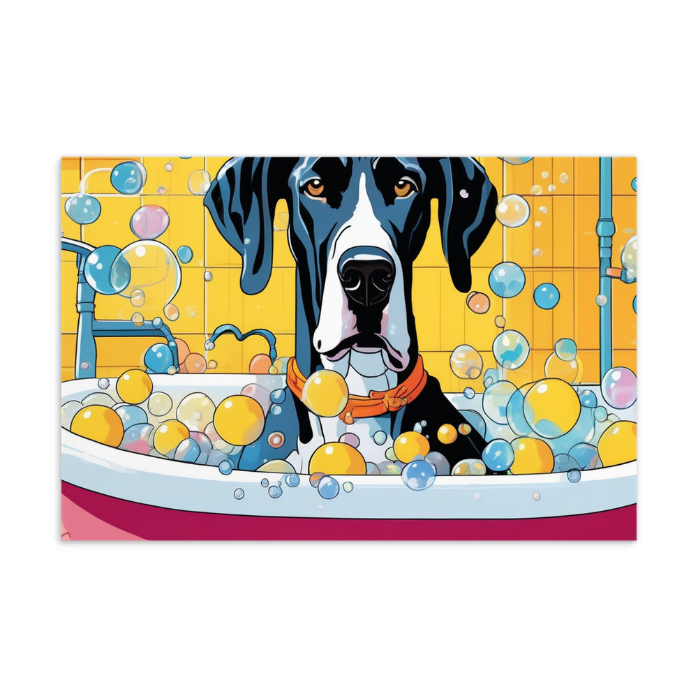 PugMug Custom Great Dane Postcard