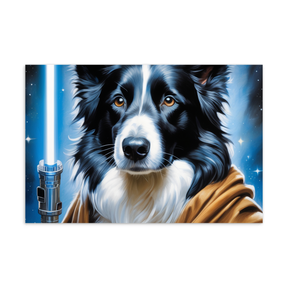 PugMug Custom Border Collie Postcard