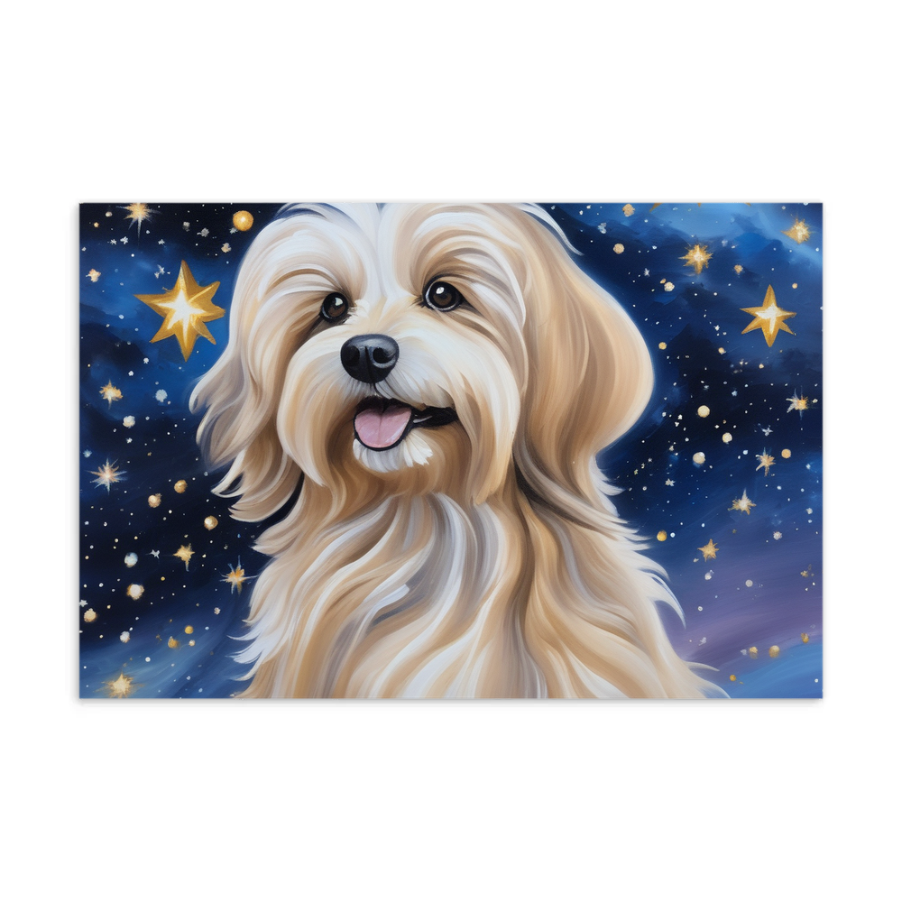 PugMug Custom Tan Havanese Dog Postcard