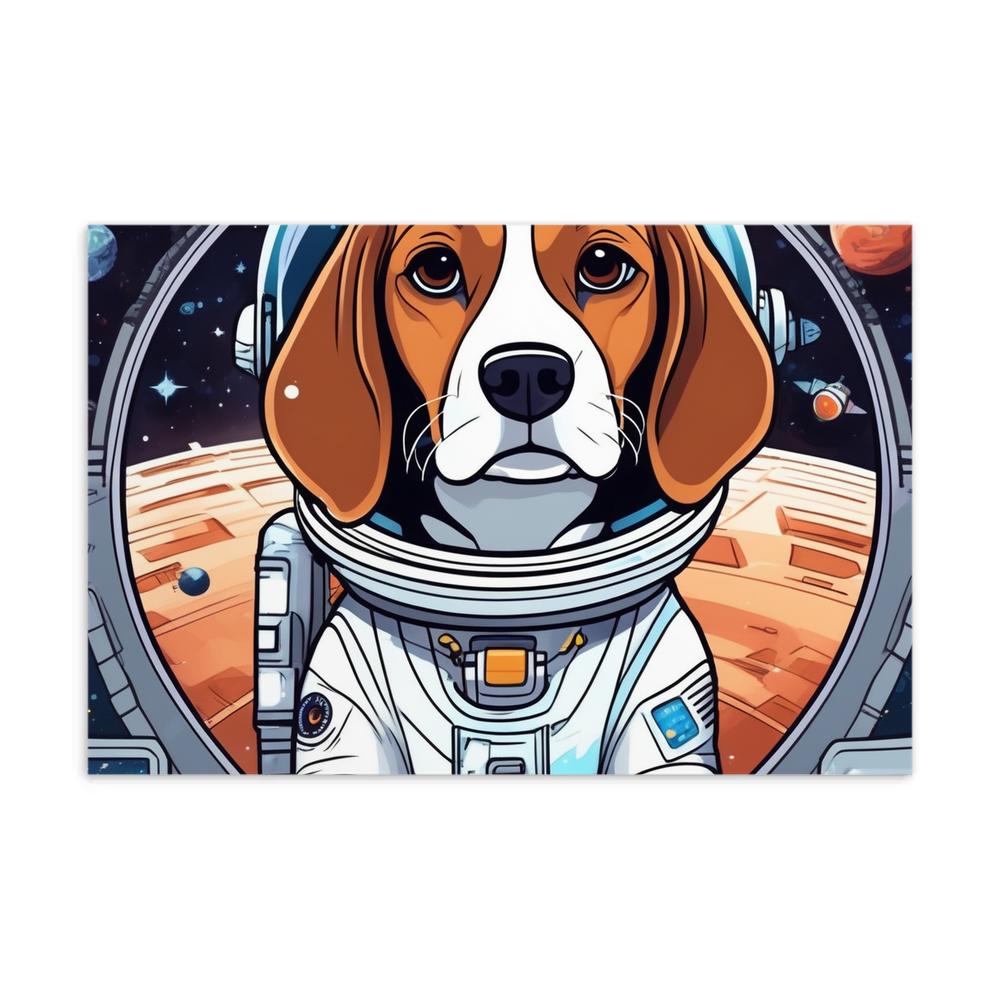PugMug Custom Beagle Postcard