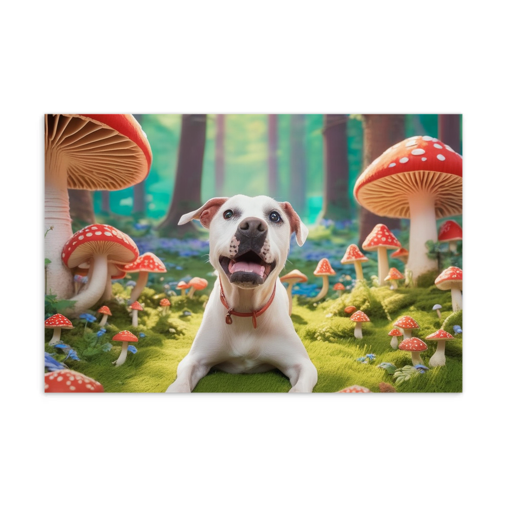 PugMug Custom Melody Postcard