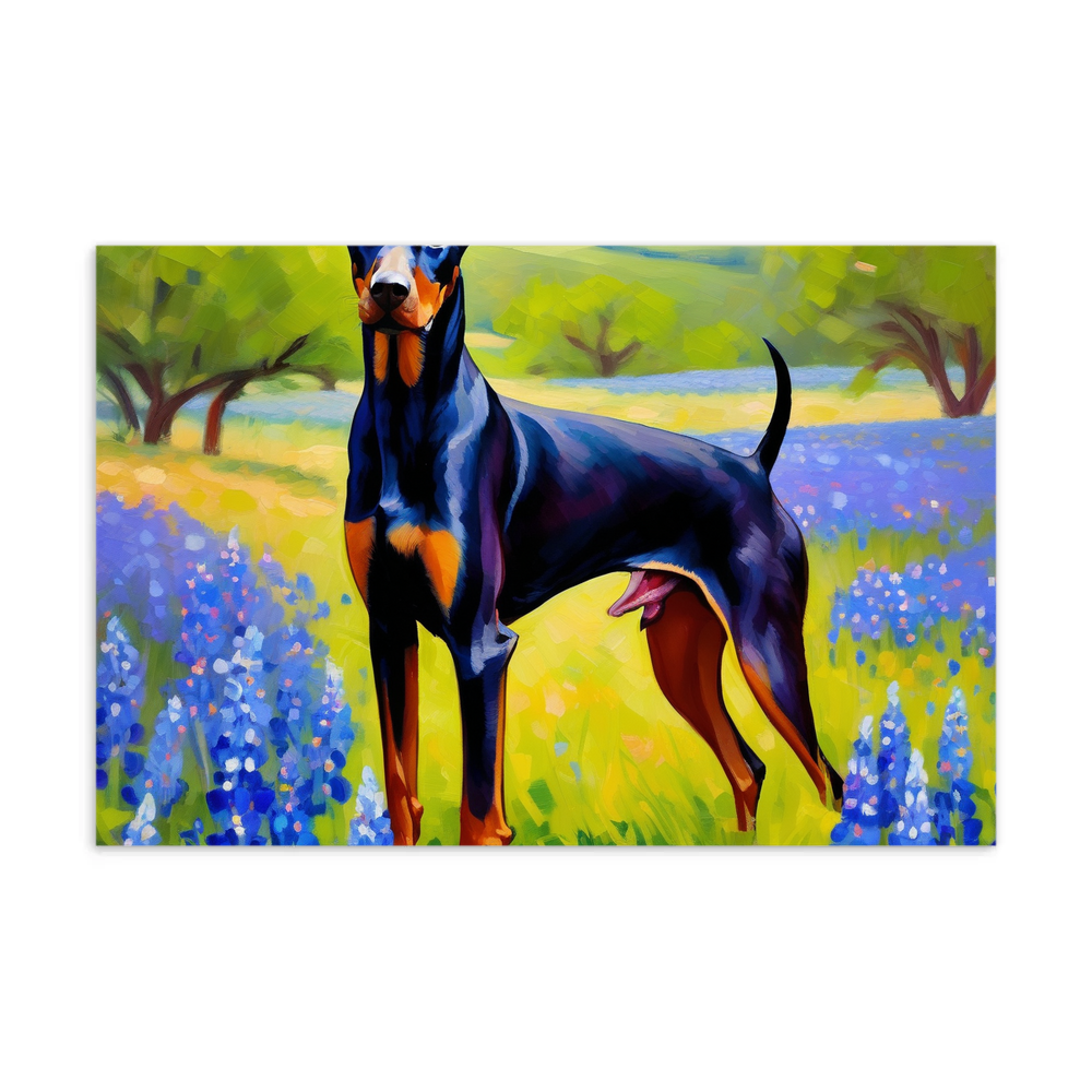 PugMug Custom Doberman Pinscher Postcard