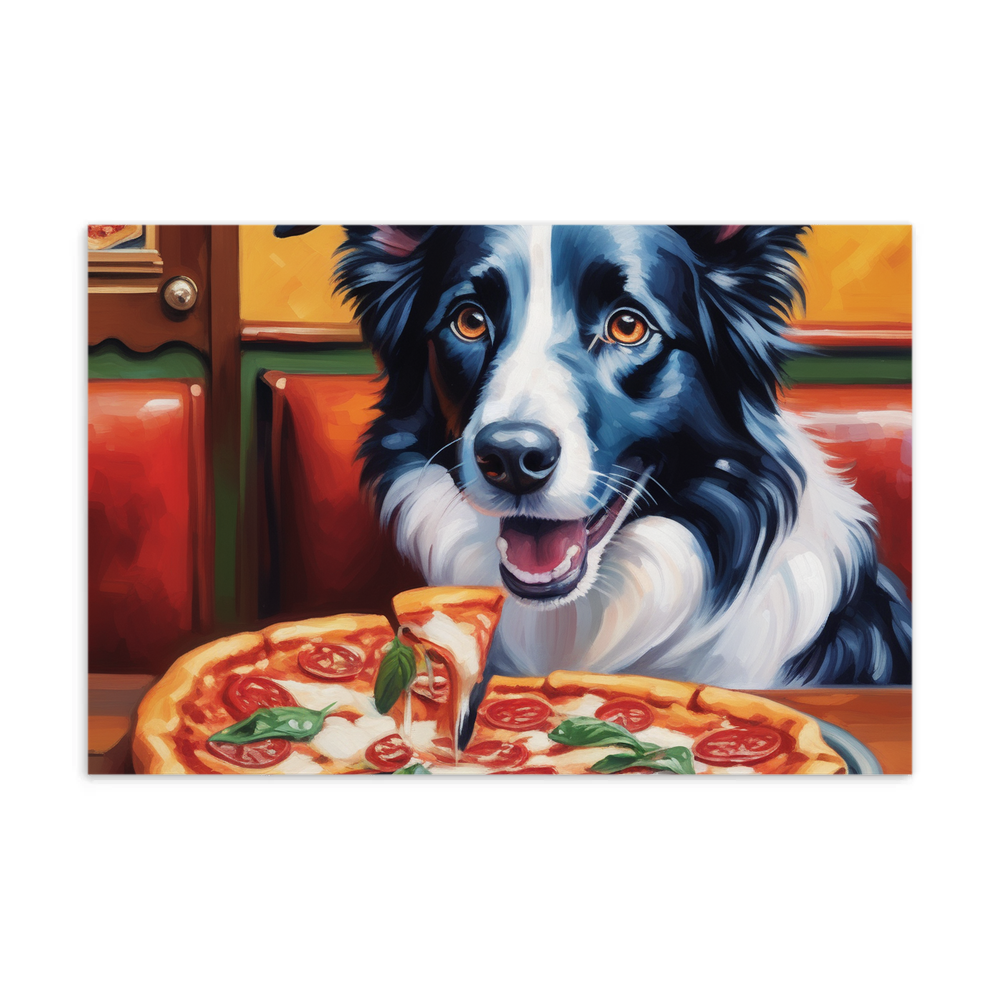 PugMug Custom Border Collie Postcard