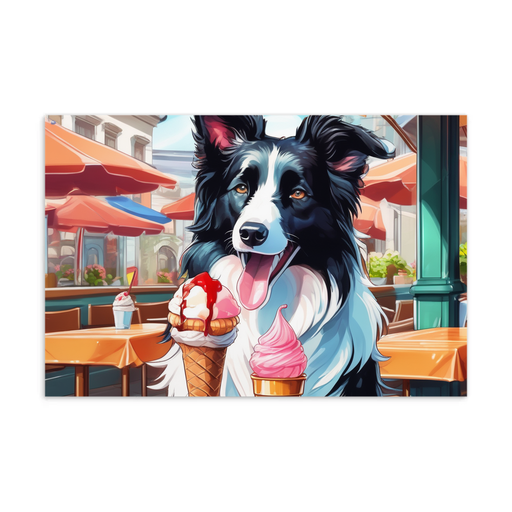 PugMug Custom Border Collie Postcard