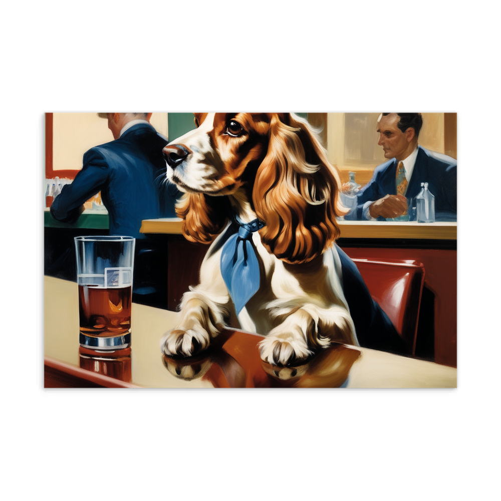 PugMug Custom Cocker Spaniel Postcard