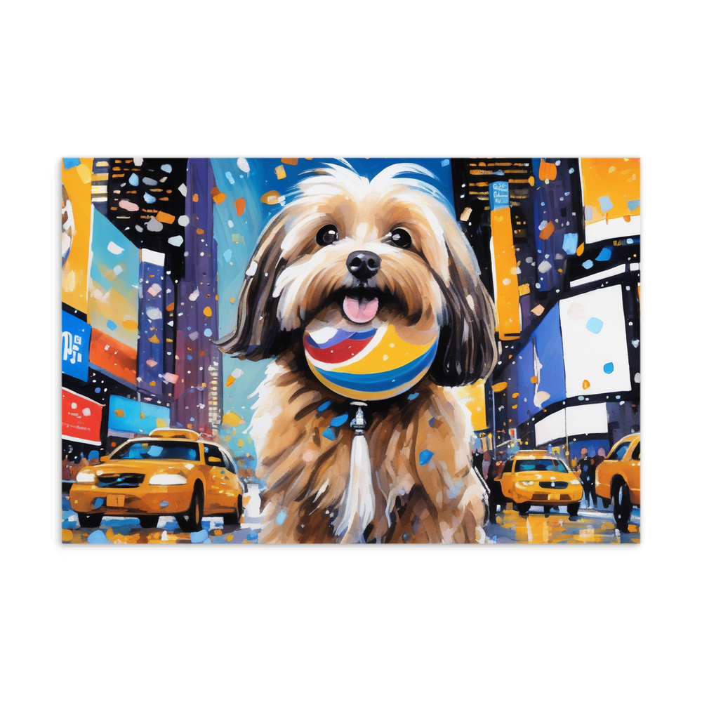 PugMug Custom Tan Havanese Dog Postcard