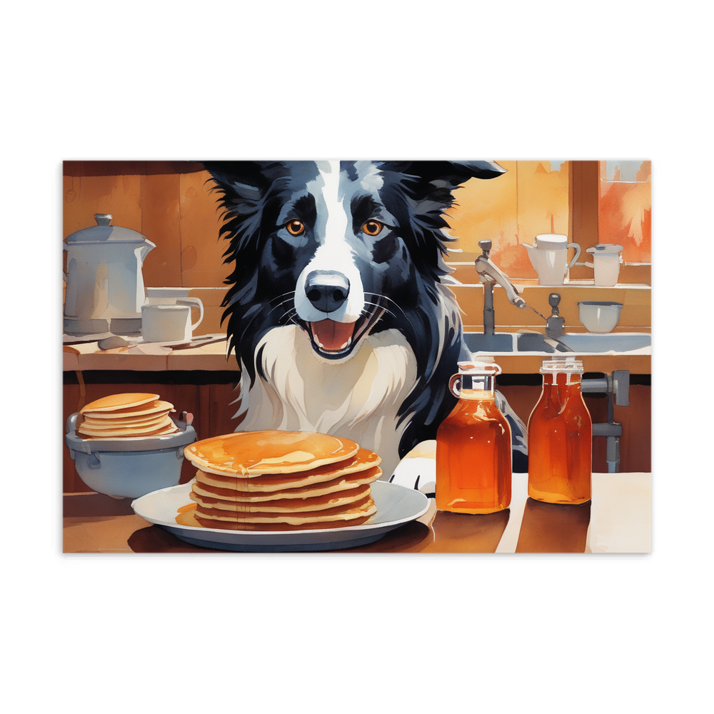 PugMug Custom Border Collie Postcard
