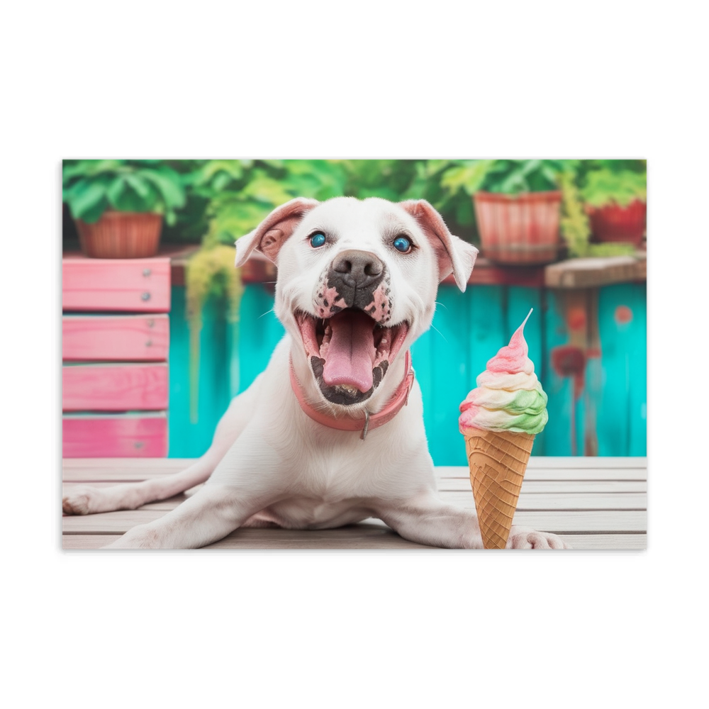 PugMug Custom Melody Postcard