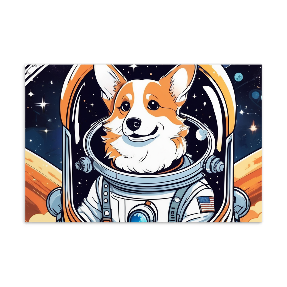 PugMug Custom Pembroke Welsh Corgi Postcard