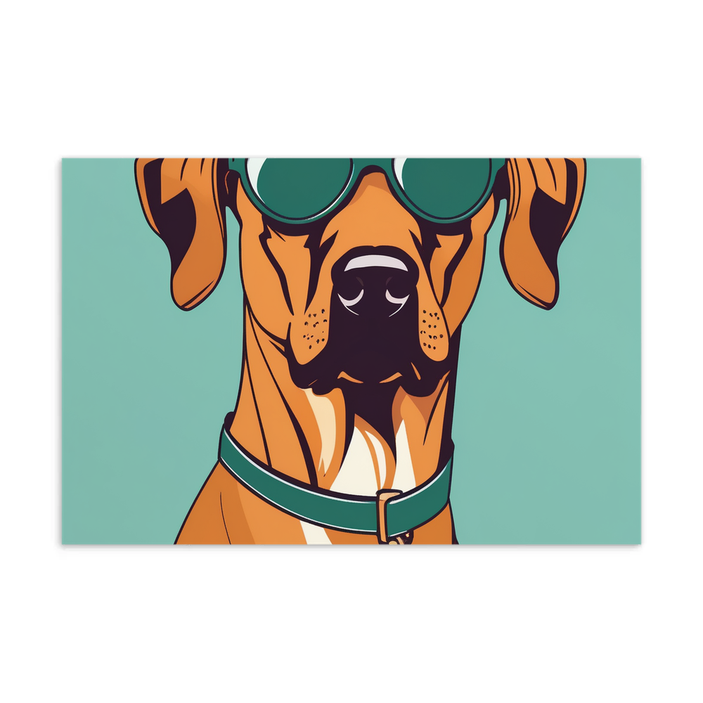 PugMug Custom Rhodesian Ridgeback Postcard