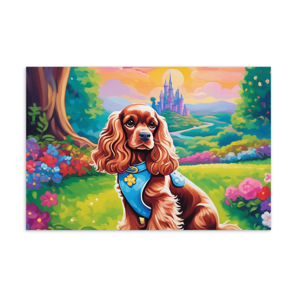 PugMug Custom Cocker Spaniel Postcard