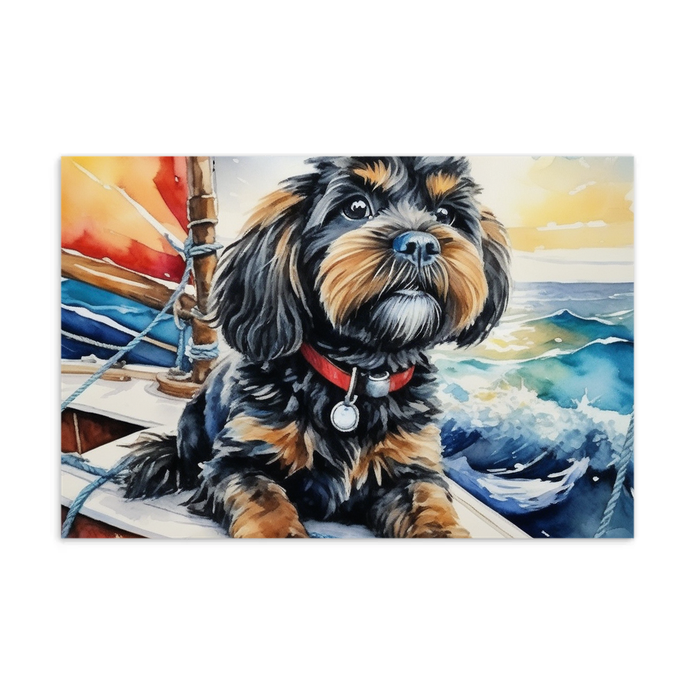 PugMug Custom Lily Postcard