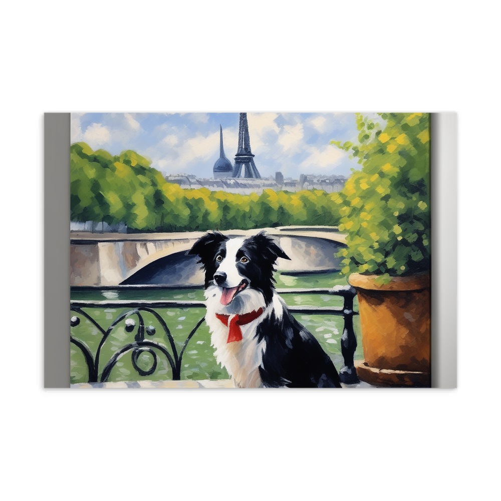 PugMug Custom Border Collie Postcard