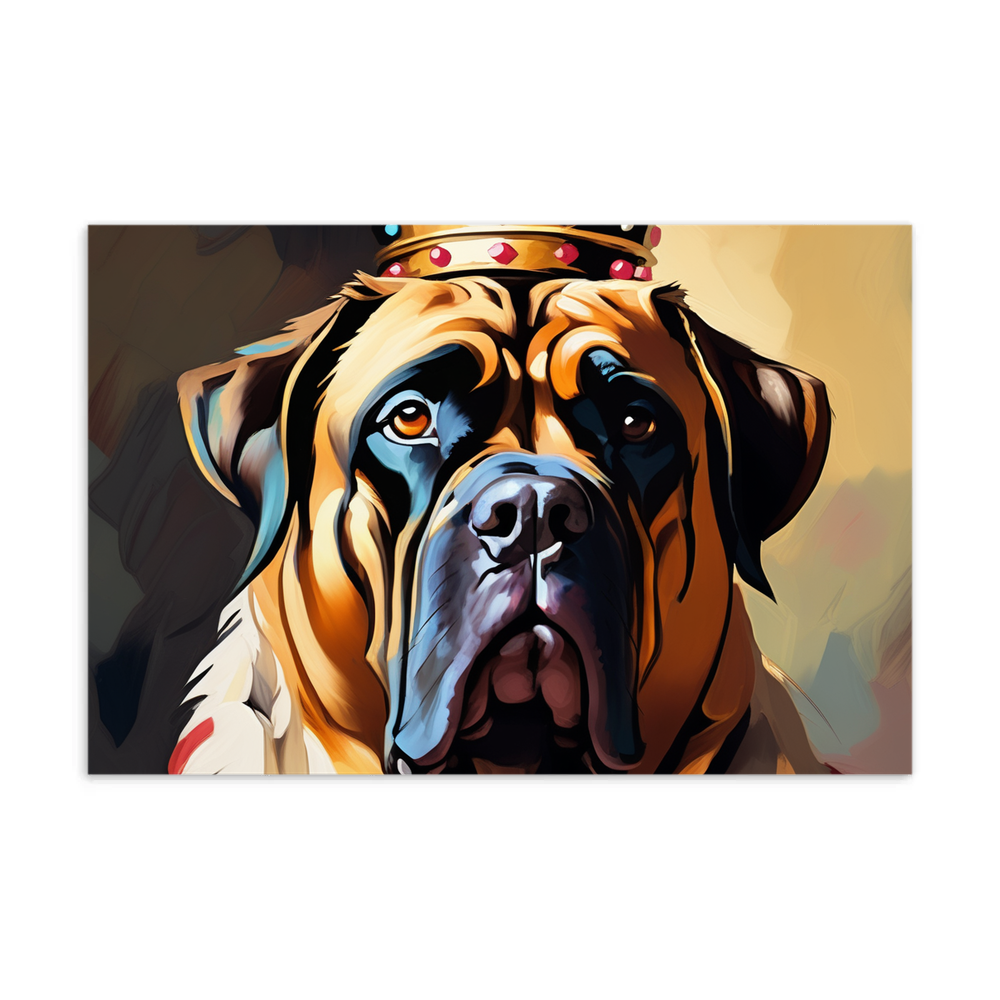 PugMug Custom Mastiff Postcard