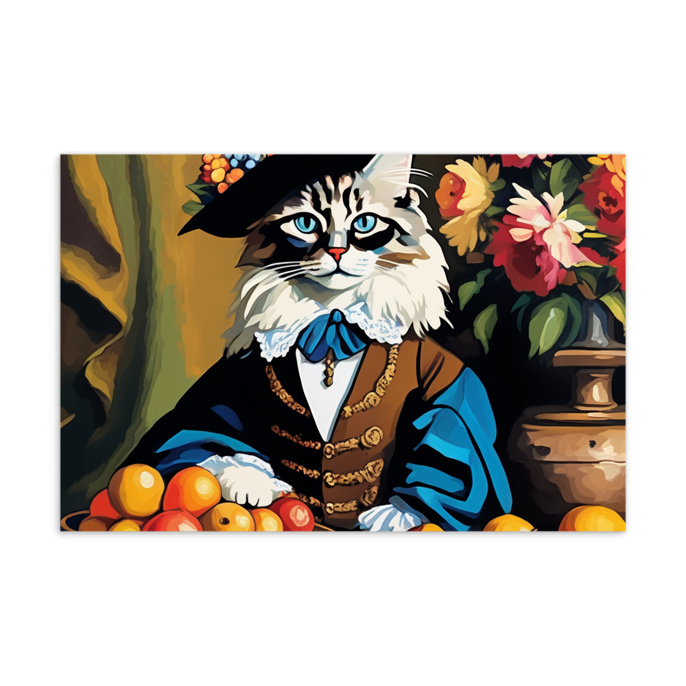 PugMug Custom Tabby Ragdoll Cat Postcard
