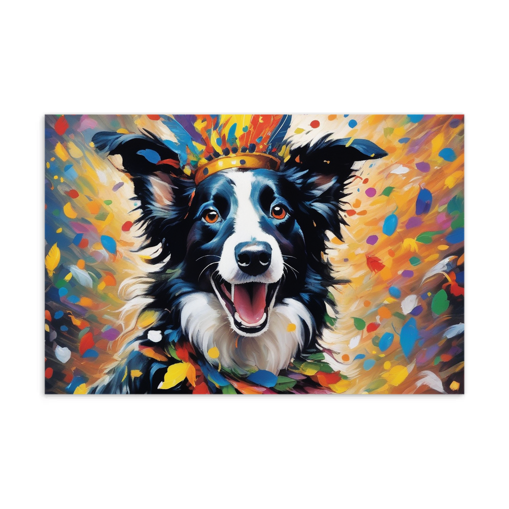 PugMug Custom Border Collie Postcard