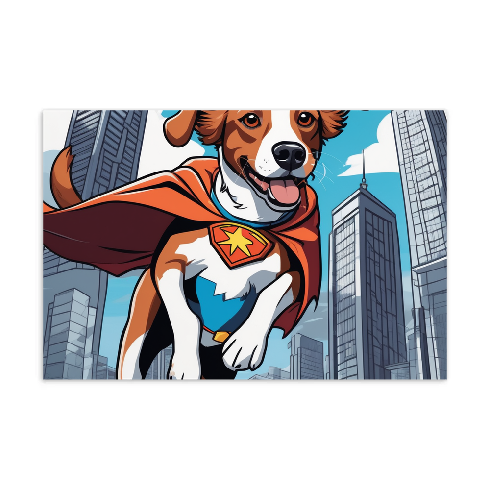 PugMug Custom Brittany Dog Postcard