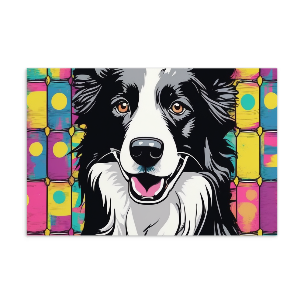 PugMug Custom Border Collie Postcard