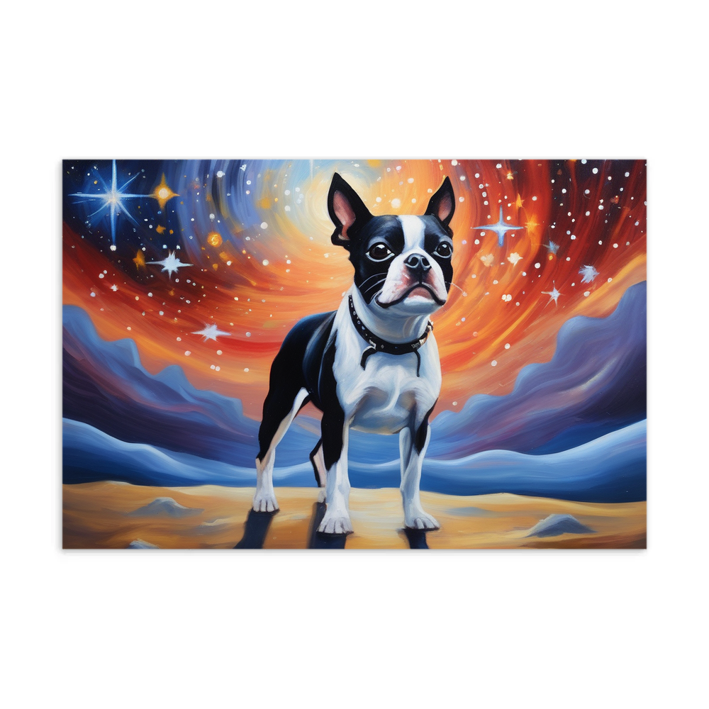 PugMug Custom Boston Terrier Postcard