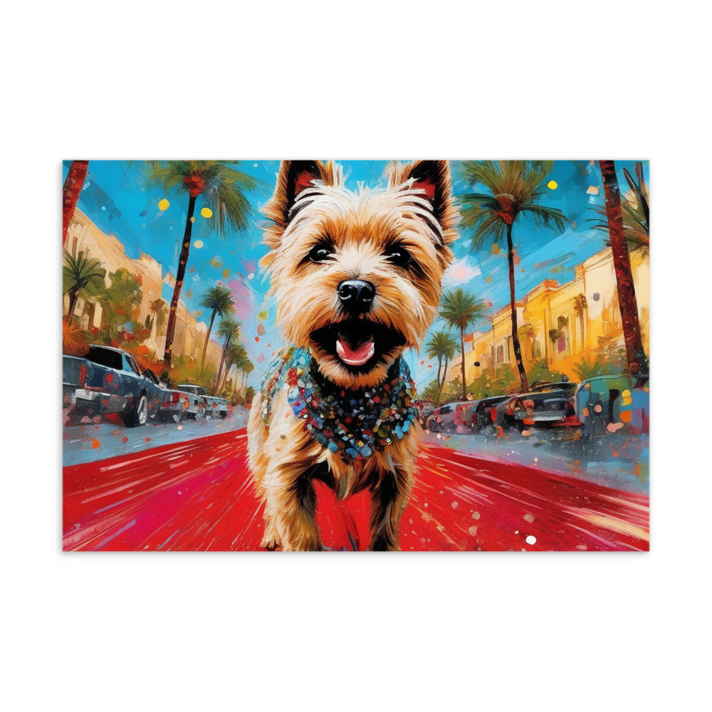 PugMug Custom Cairn Terrier Postcard