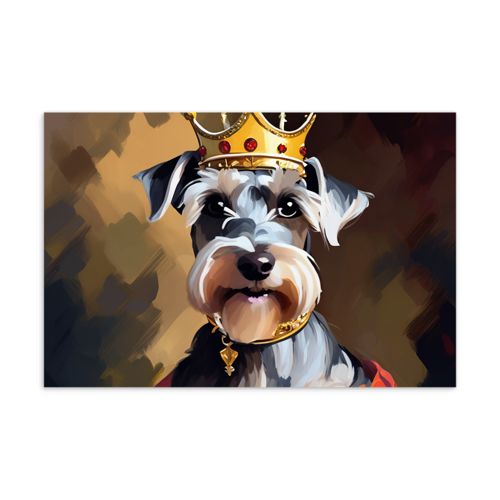 PugMug Custom Miniature Schnauzer Postcard