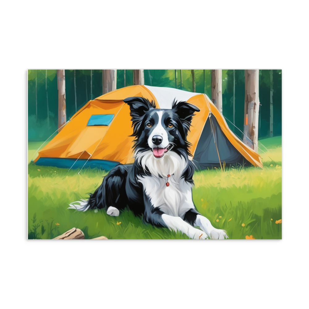 PugMug Custom Border Collie Postcard