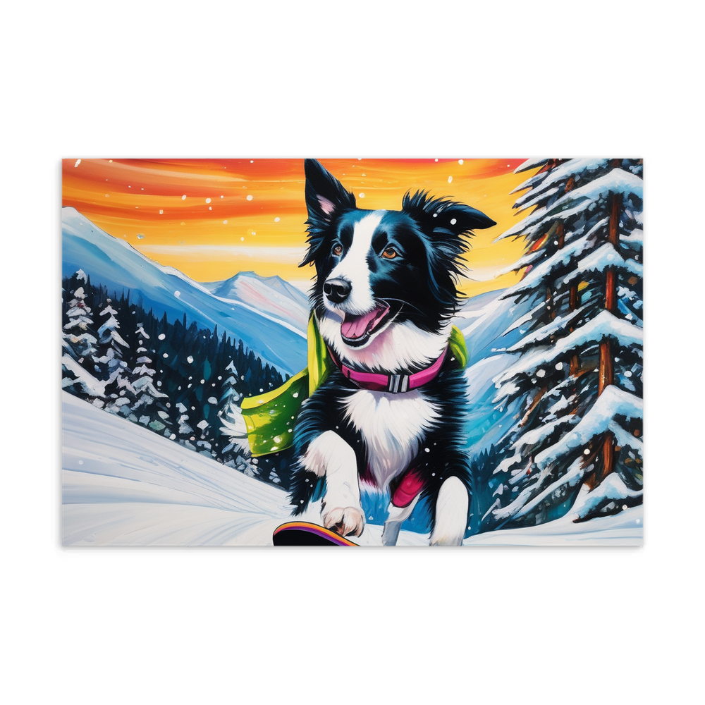 PugMug Custom Border Collie Postcard