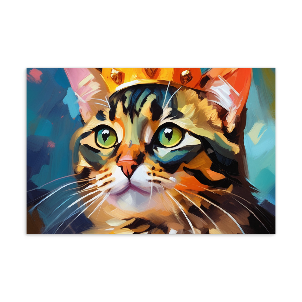 PugMug Custom Tabby Exotic Cat Postcard