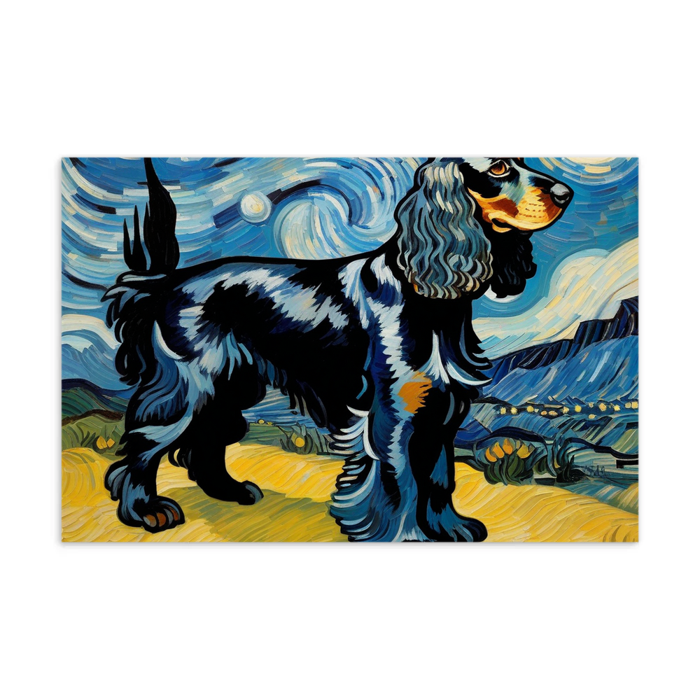 PugMug Custom Cocker Spaniel Postcard
