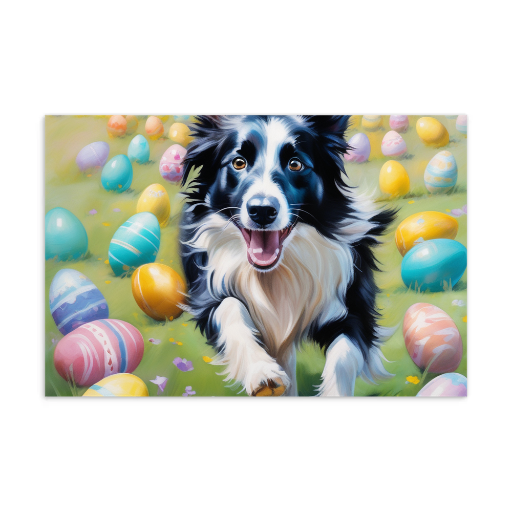 PugMug Custom Border Collie Postcard