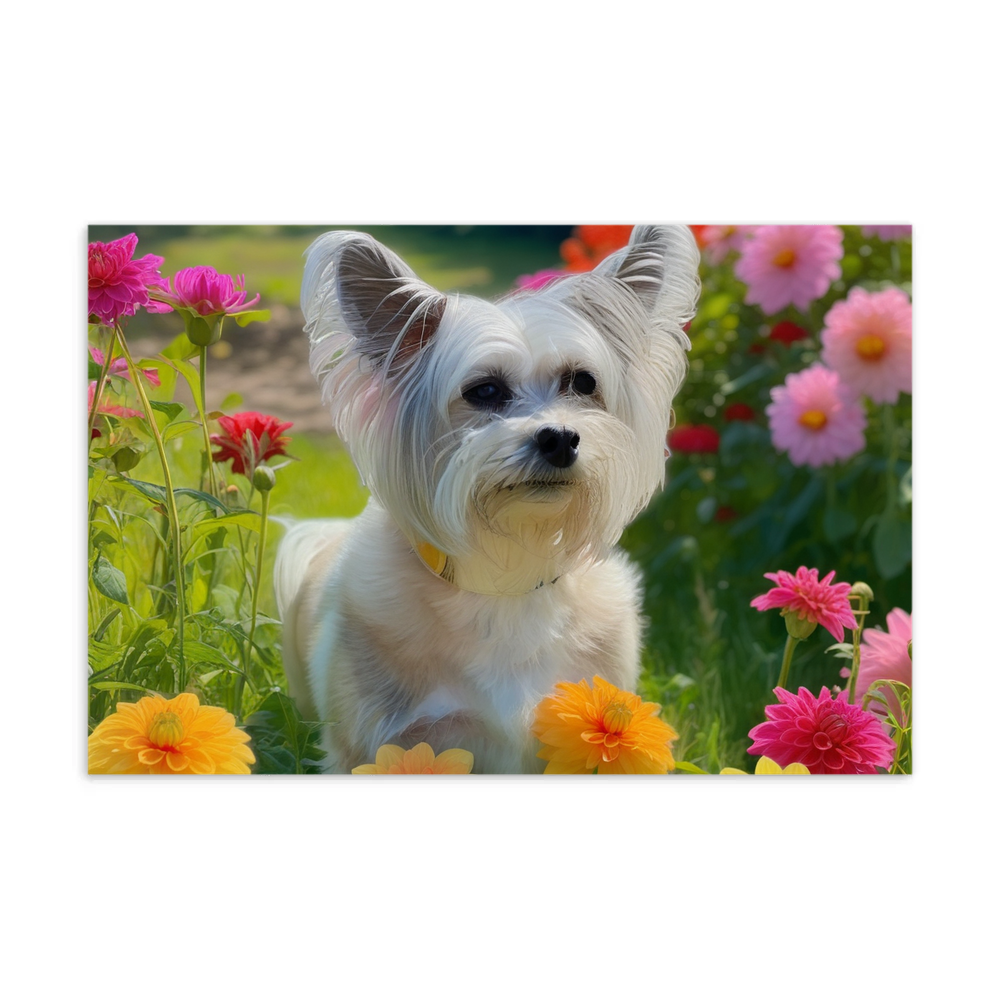 PugMug Custom Leo Postcard