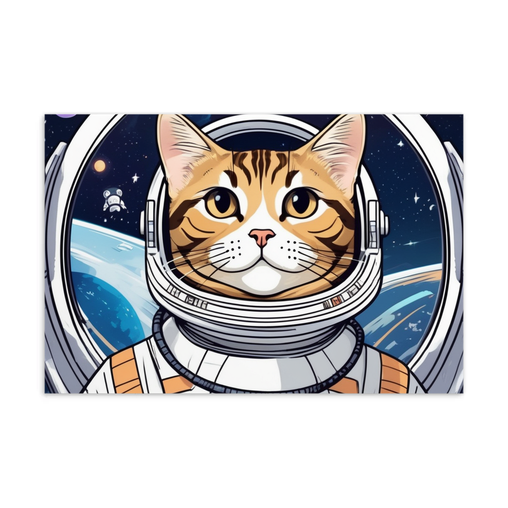 PugMug Custom Tabby American Shorthair Cat Postcard